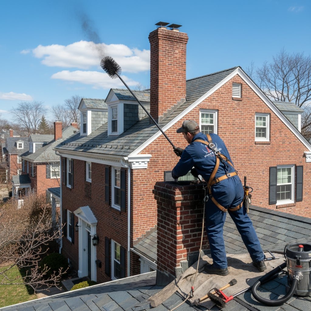 Boston Chimney Sweep Cleaning